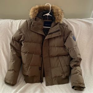 LIKE NEW - WARM adult youth bomber, worn a few times, short waist - great coat!